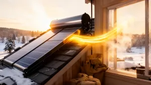 Grzejnik solarny do domu